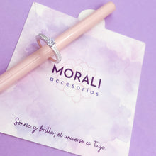 Cargar imagen en el visor de la galería, Anillo Plata Compromiso Eternal