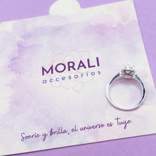 Cargar imagen en el visor de la galería, Anillo Plata Compromiso Lumi