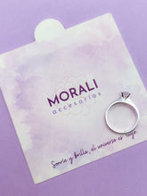 Cargar imagen en el visor de la galería, Anillo Plata Compromiso Shine