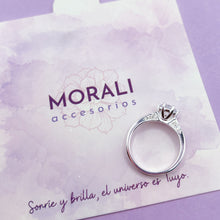 Cargar imagen en el visor de la galería, Anillo Plata Compromiso Deluxe