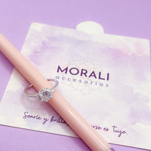 Cargar imagen en el visor de la galería, Anillo Plata Compromiso Lumi