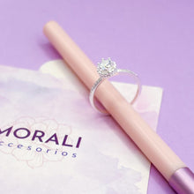 Cargar imagen en el visor de la galería, Anillo Plata Compromiso Forever