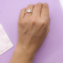 Cargar imagen en el visor de la galería, Anillo Plata Compromiso Deluxe