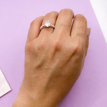Cargar imagen en el visor de la galería, Anillo Plata Compromiso Deluxe