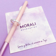 Cargar imagen en el visor de la galería, Anillo Plata Compromiso Eternal