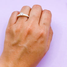 Cargar imagen en el visor de la galería, Anillo Plata Compromiso Eternal
