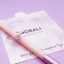 Cargar imagen en el visor de la galería, Anillo Plata Compromiso Forever