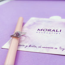 Cargar imagen en el visor de la galería, Anillo Plata Compromiso Forever
