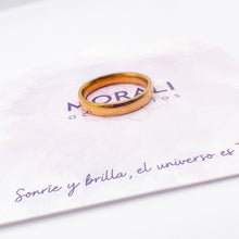 Cargar imagen en el visor de la galería, Argolla Acero Dorada