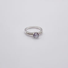 Cargar imagen en el visor de la galería, Anillo Plata Compromiso Microcircones