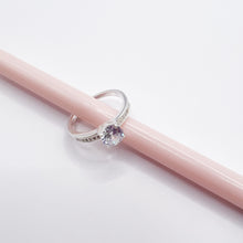 Cargar imagen en el visor de la galería, Anillo Plata Compromiso Microcircones