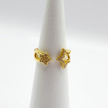 Cargar imagen en el visor de la galería, Anillo Golfi Estrella Micorcircones