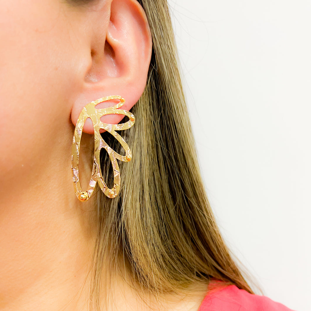 Aretes Bronce Ala Balines