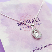 Cargar imagen en el visor de la galería, Dije Plata Virgen Guadalupe Microcircones
