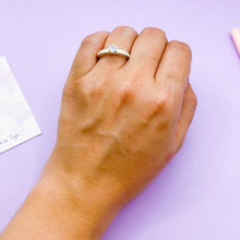 Cargar imagen en el visor de la galería, Anillo Plata Compromiso Eternal
