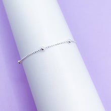 Cargar imagen en el visor de la galería, Pulsera Plata Balines Lisos
