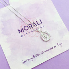 Cargar imagen en el visor de la galería, Dije Plata Virgen Guadalupe Microcircones
