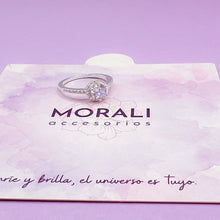 Cargar imagen en el visor de la galería, Anillo Plata Compromiso Lumi
