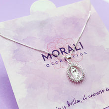 Cargar imagen en el visor de la galería, Dije Plata Virgen Guadalupe Microcircones
