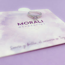 Cargar imagen en el visor de la galería, Anillo Plata Compromiso Shine
