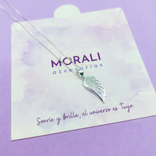 Cargar imagen en el visor de la galería, Dije Plata Ala Ángel
