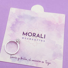Cargar imagen en el visor de la galería, Anillo Plata Compromiso Forever
