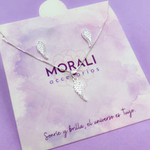 Cargar imagen en el visor de la galería, Juego Plata Ala Microcircones
