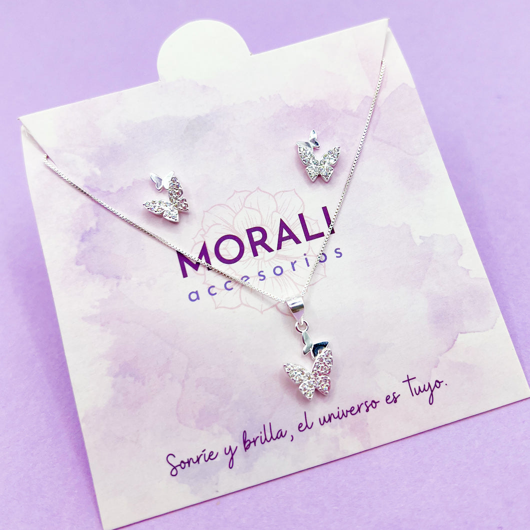 Juego Plata Mariposas