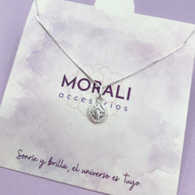 Cargar imagen en el visor de la galería, Medalla Plata San Benito 1,0 cm
