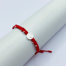 Cargar imagen en el visor de la galería, Pulsera Plata San Benito Balines
