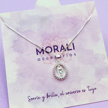 Cargar imagen en el visor de la galería, Dije Plata Virgen Guadalupe Microcircones
