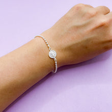 Cargar imagen en el visor de la galería, Pulsera Plata Dije San Benito
