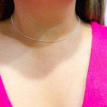 Cargar imagen en el visor de la galería, Cadena Plata Microbalines 40 cms
