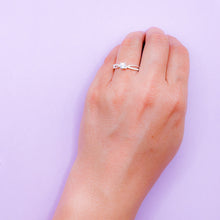 Cargar imagen en el visor de la galería, Anillo Plata Compromiso Infinity
