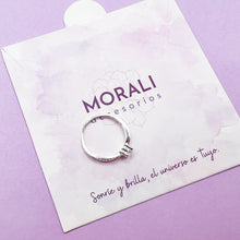 Cargar imagen en el visor de la galería, Anillo Plata Compromiso Infinity
