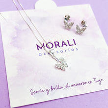 Cargar imagen en el visor de la galería, Juego Plata Mariposas
