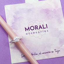 Cargar imagen en el visor de la galería, Anillo Plata Compromiso Forever
