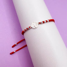 Cargar imagen en el visor de la galería, Pulsera Plata San Benito Balines
