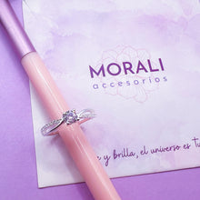 Cargar imagen en el visor de la galería, Anillo Plata Compromiso Infinity
