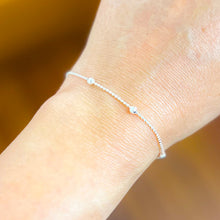 Cargar imagen en el visor de la galería, Pulsera Plata Balines Lisos
