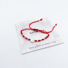 Cargar imagen en el visor de la galería, Pulseras Plata San Benito Hilo Rojo
