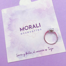 Cargar imagen en el visor de la galería, Anillo Plata Compromiso Lumi
