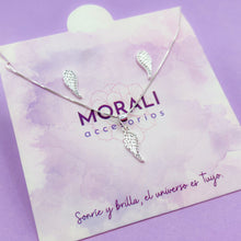 Cargar imagen en el visor de la galería, Juego Plata Ala Microcircones
