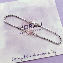 Cargar imagen en el visor de la galería, Pulsera Plata Dije Virgen Milagrosa
