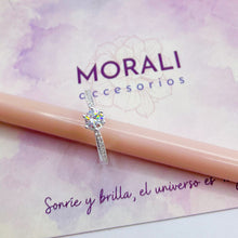 Cargar imagen en el visor de la galería, Anillo Plata Compromiso Circón
