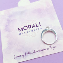Cargar imagen en el visor de la galería, Anillo Plata Compromiso Eternal
