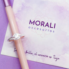 Cargar imagen en el visor de la galería, Anillo Plata Compromiso Forever
