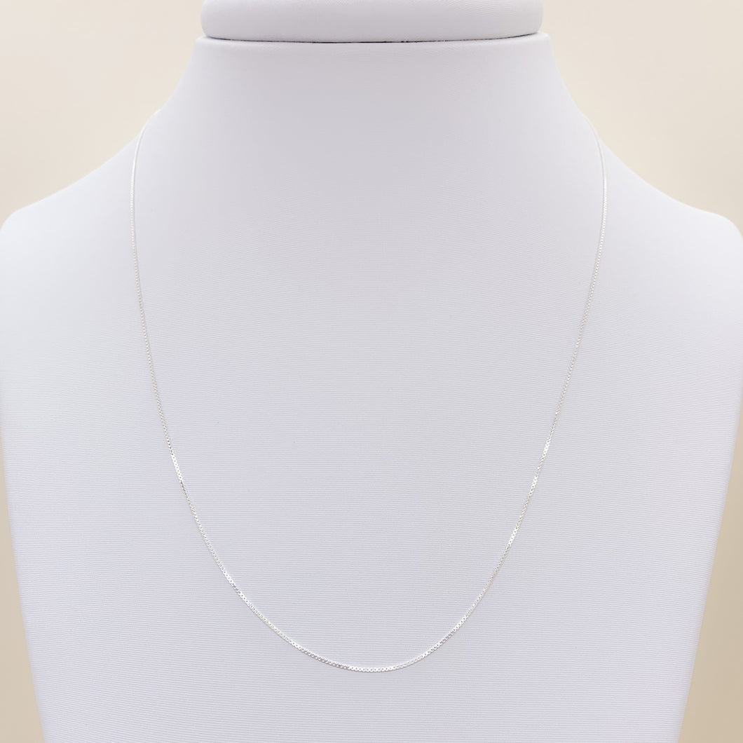 Cadena Plata Veneciana 50 cm