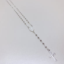 Cargar imagen en el visor de la galería, Rosario Plata Virgen Milagrosa 3 mm
