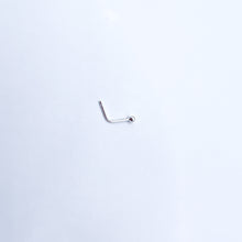 Cargar imagen en el visor de la galería, Piercing Plata Nostril Balín
